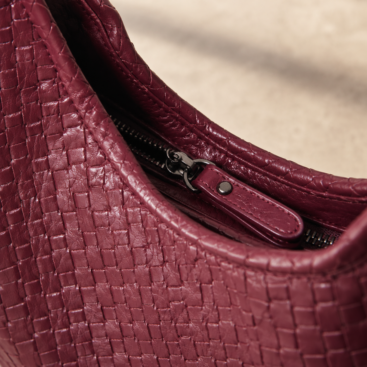 The Sélène Woven Shoulder Bag