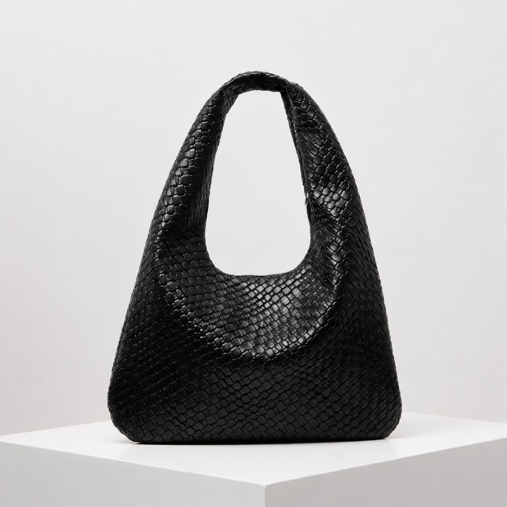 The Sélène Woven Shoulder Bag