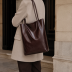 The Elara Leather Tote