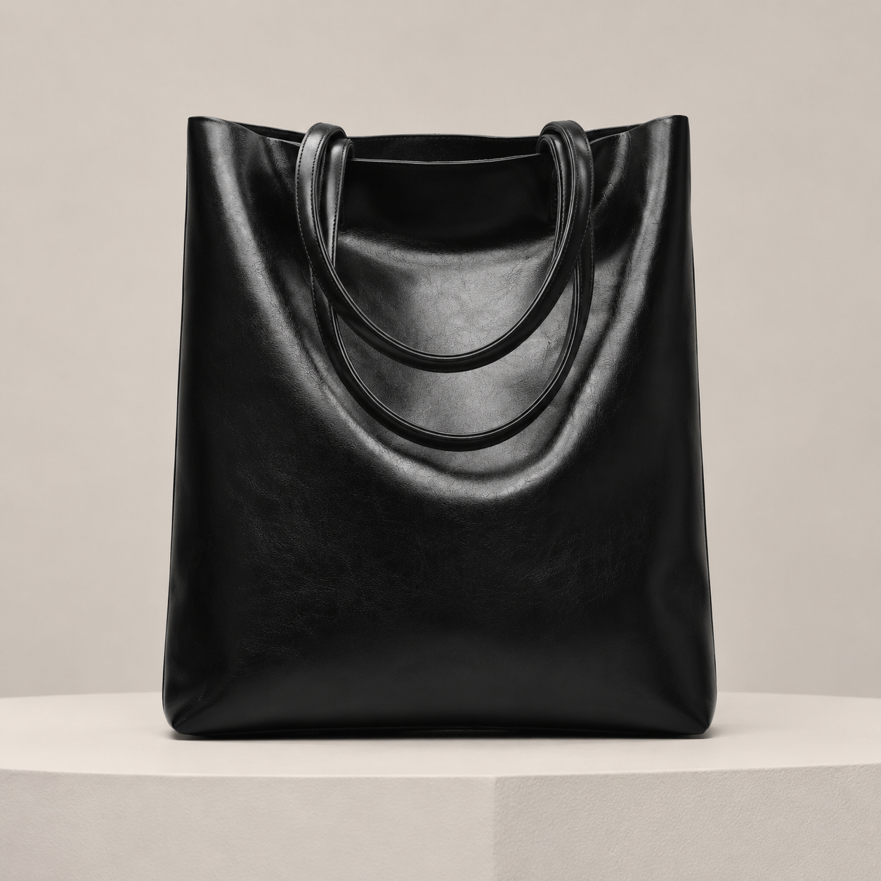 The Elara Leather Tote